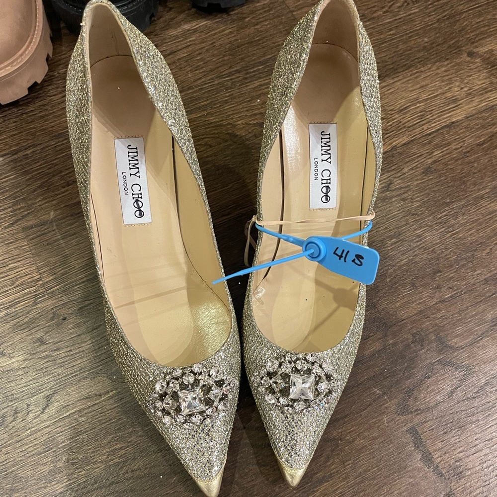 Jimmy Choo embellished pumps